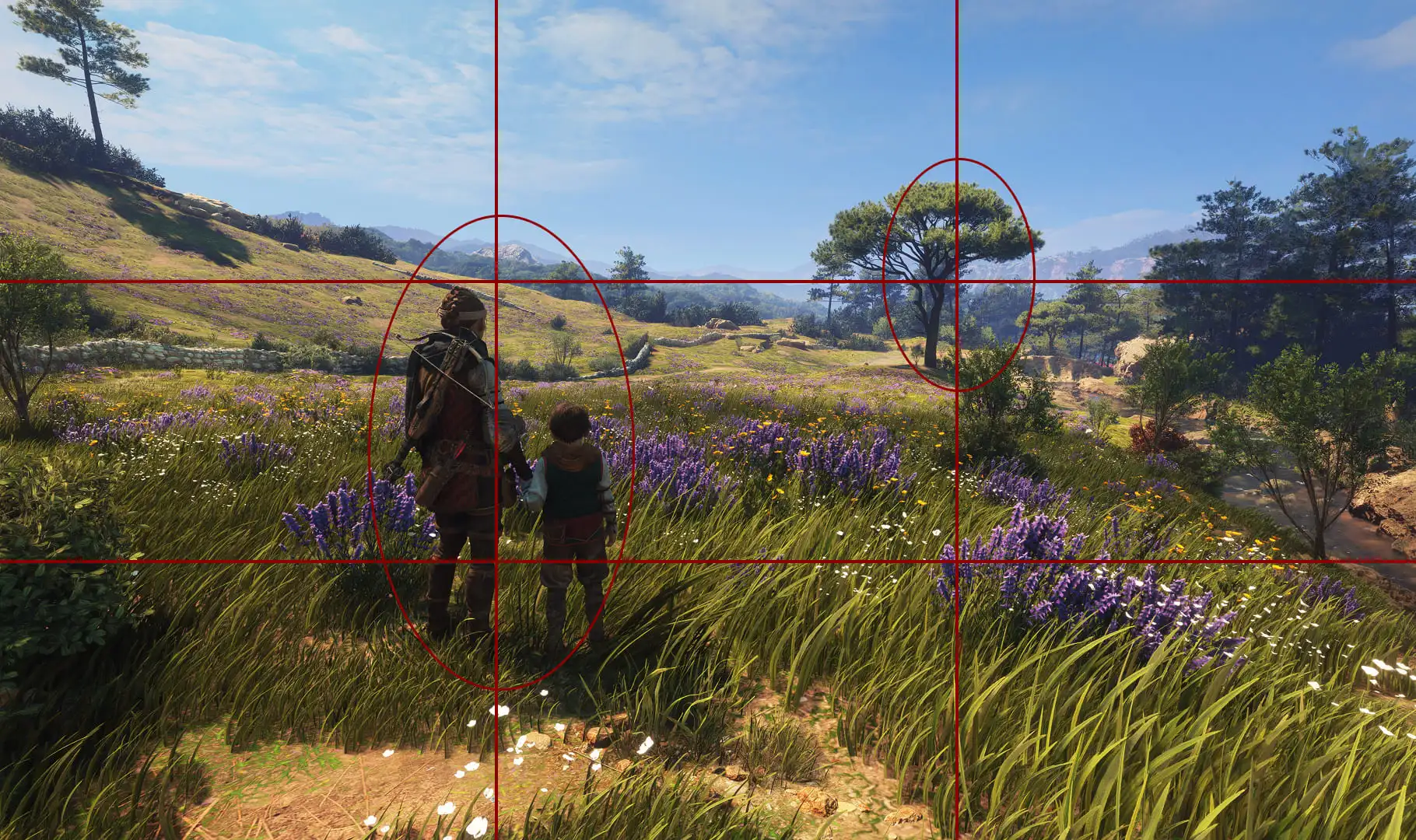 Rule of thirds composition
